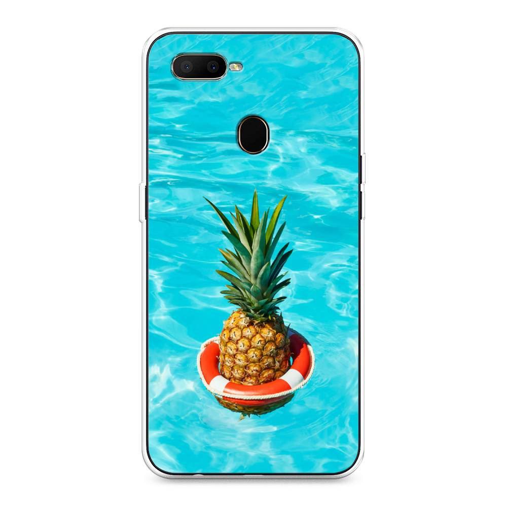 

Чехол Awog на Oppo A5s "Ананас в бассейне", Разноцветный, 252350-10