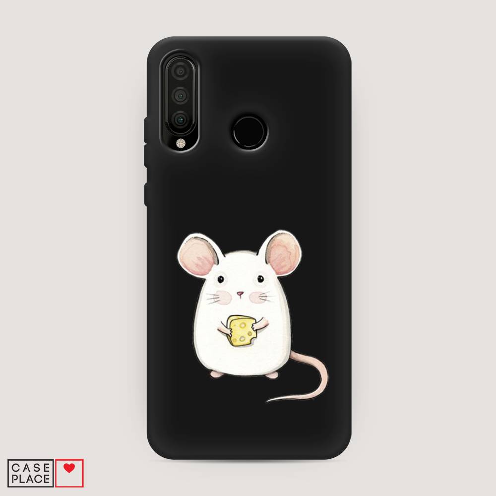 

Чехол Awog на Huawei P30 Lite "Мышка", Белый;розовый;прозрачный, 67952-1