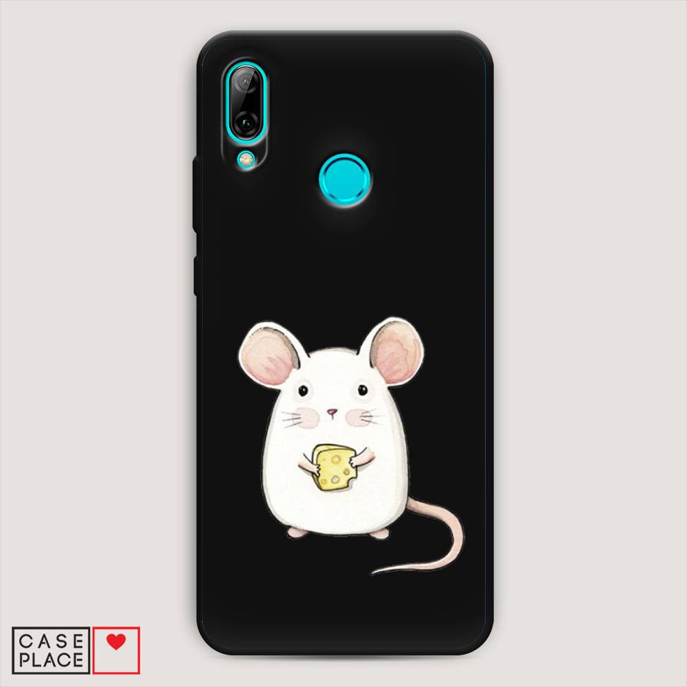 

Чехол Awog на Huawei P Smart 2019 "Мышка", Белый;розовый;прозрачный, 67252-1