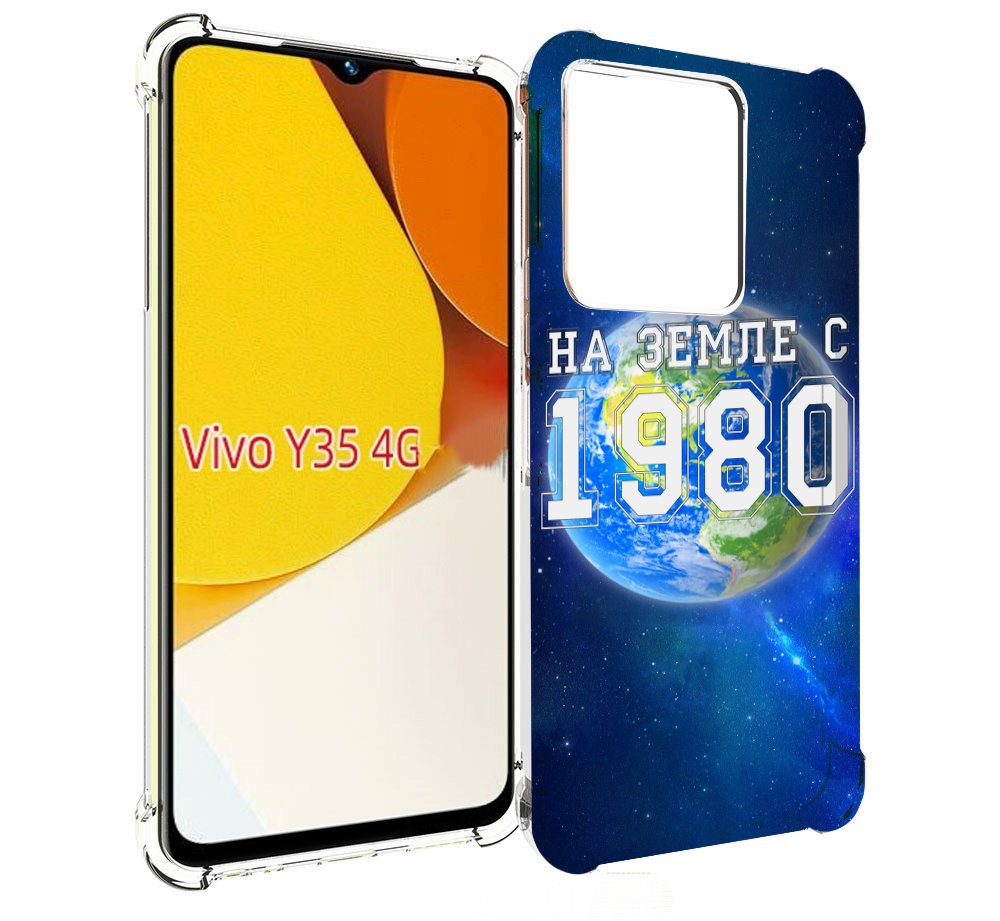 

Чехол MyPads На-Земле-с-1980 для Vivo Y35 4G 2022 / Vivo Y22, Прозрачный, Tocco