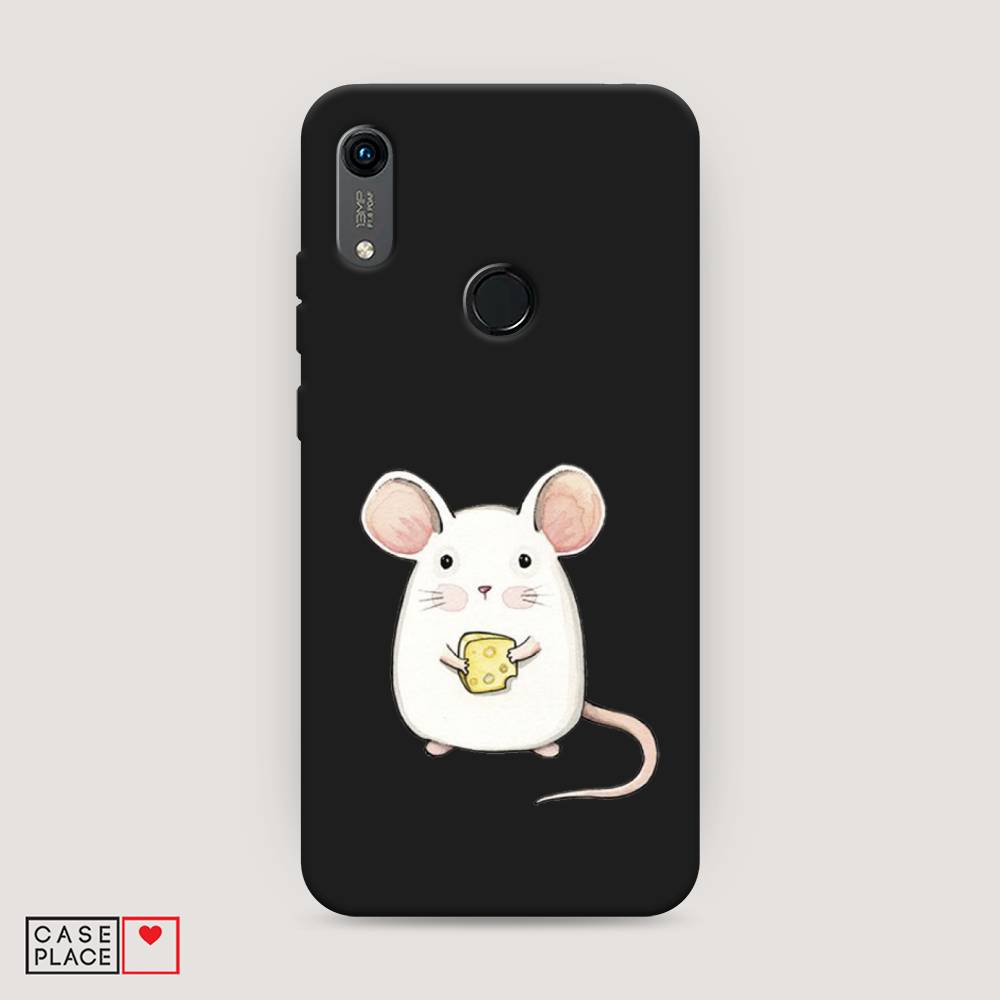 

Чехол Awog на Honor 8A (8A Pro/Prime) "Мышка", Белый;розовый;прозрачный, 68752-1