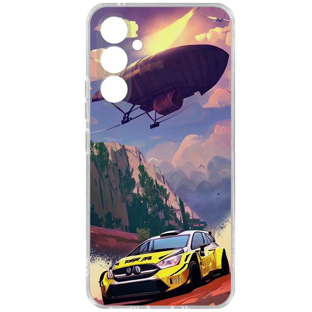 

Чехол-накладка Krutoff Clear Case Гонка для Samsung Galaxy A54 5G, Прозрачный