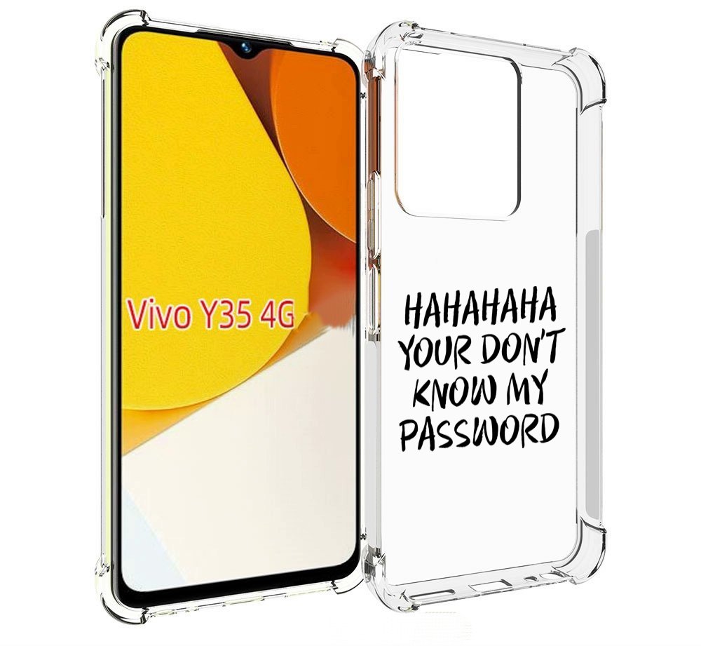 

Чехол MyPads Мой-пароль для Vivo Y35 4G 2022 / Vivo Y22, Прозрачный, Tocco
