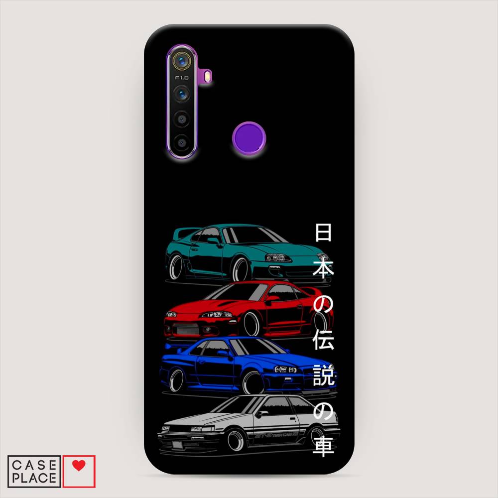 

Пластиковый чехол "JDM Legend cars" на Realme 5, 251520-4