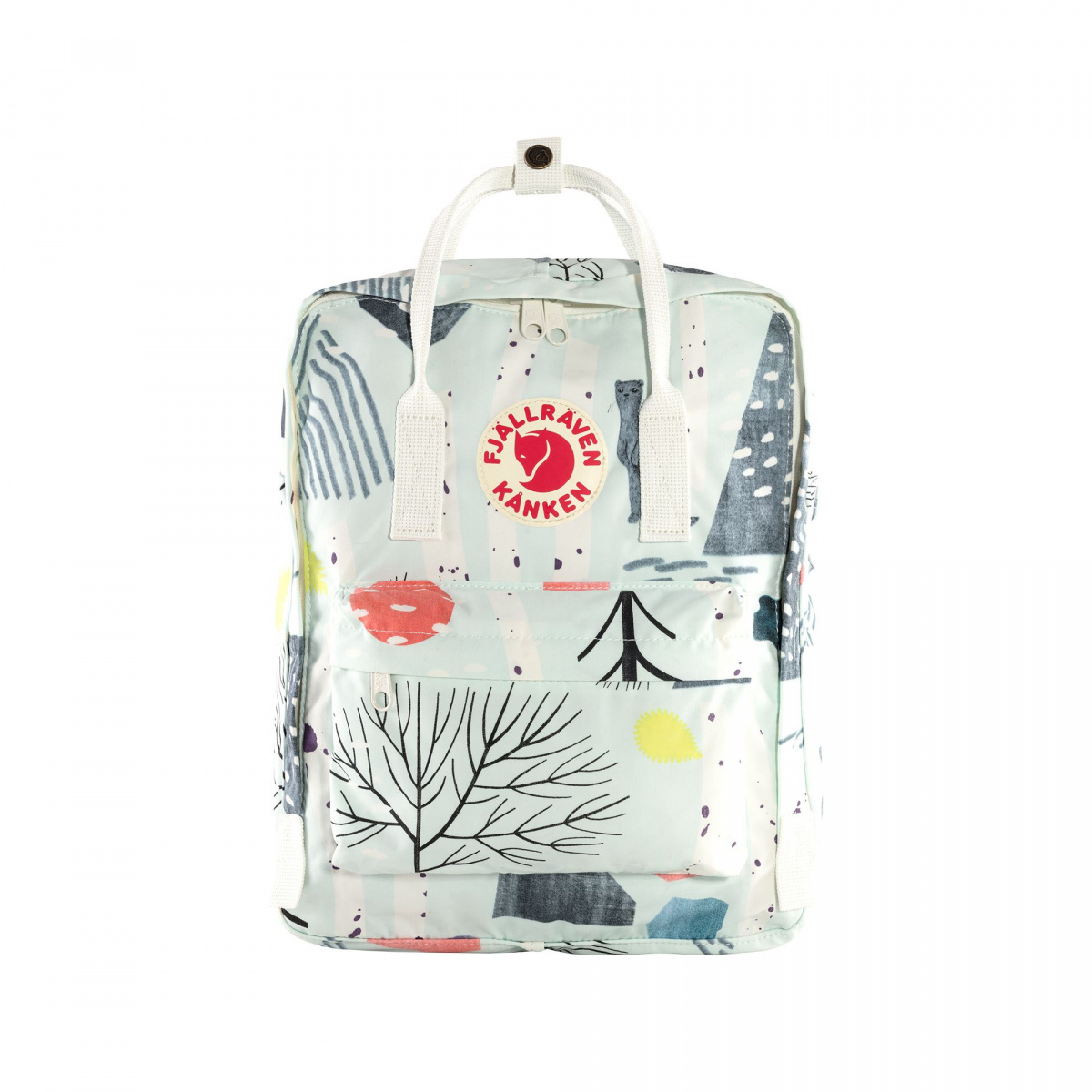 фото Рюкзак женский fjallraven kanken art birch forest