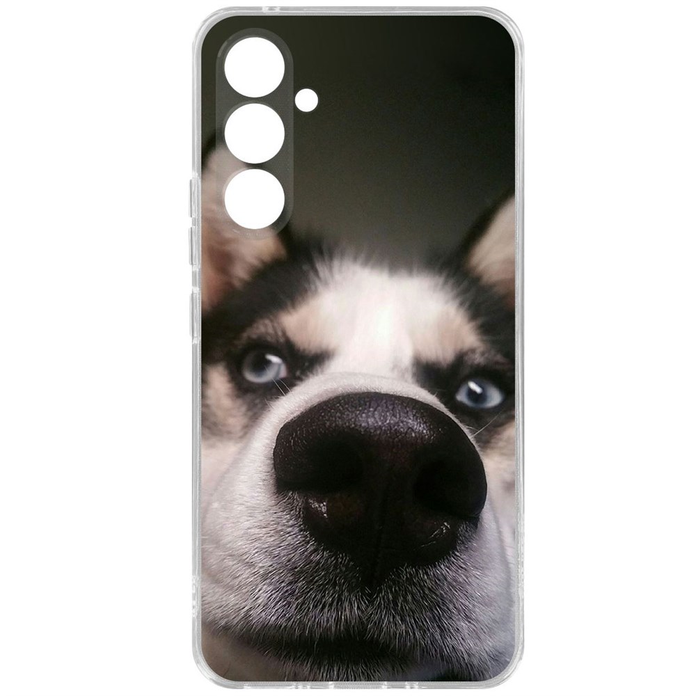 Чехол-накладка Krutoff Clear Case Нос для Samsung Galaxy A54 5G