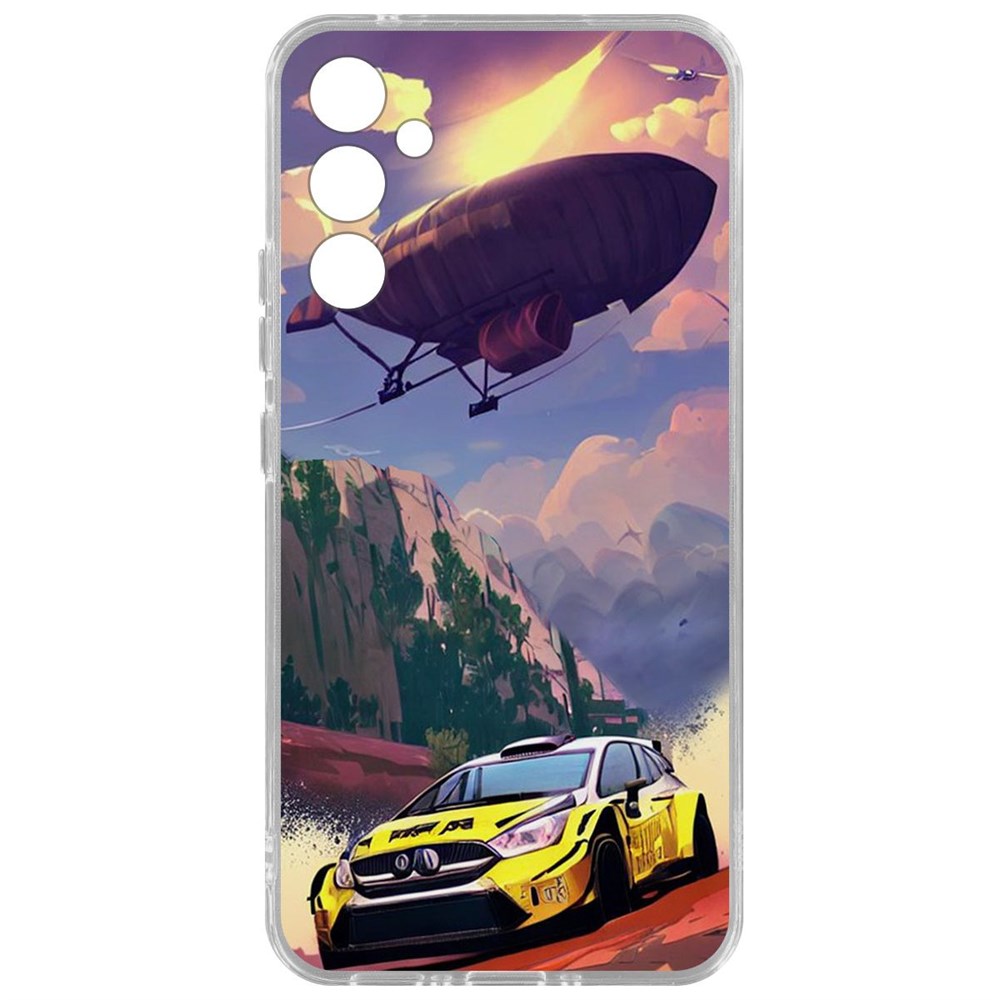 

Чехол-накладка Krutoff Clear Case Гонка для Samsung Galaxy A34 5G, Прозрачный
