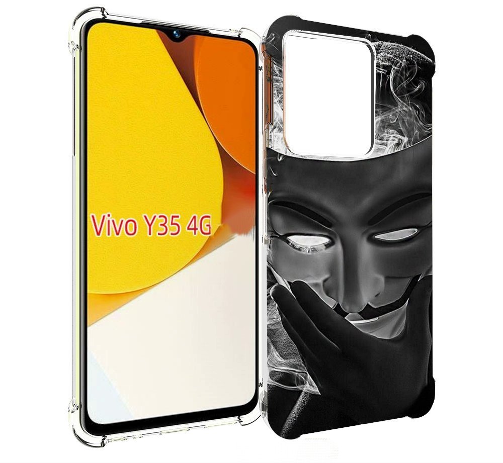 

Чехол MyPads Маска для Vivo Y35 4G 2022 / Vivo Y22, Прозрачный, Tocco