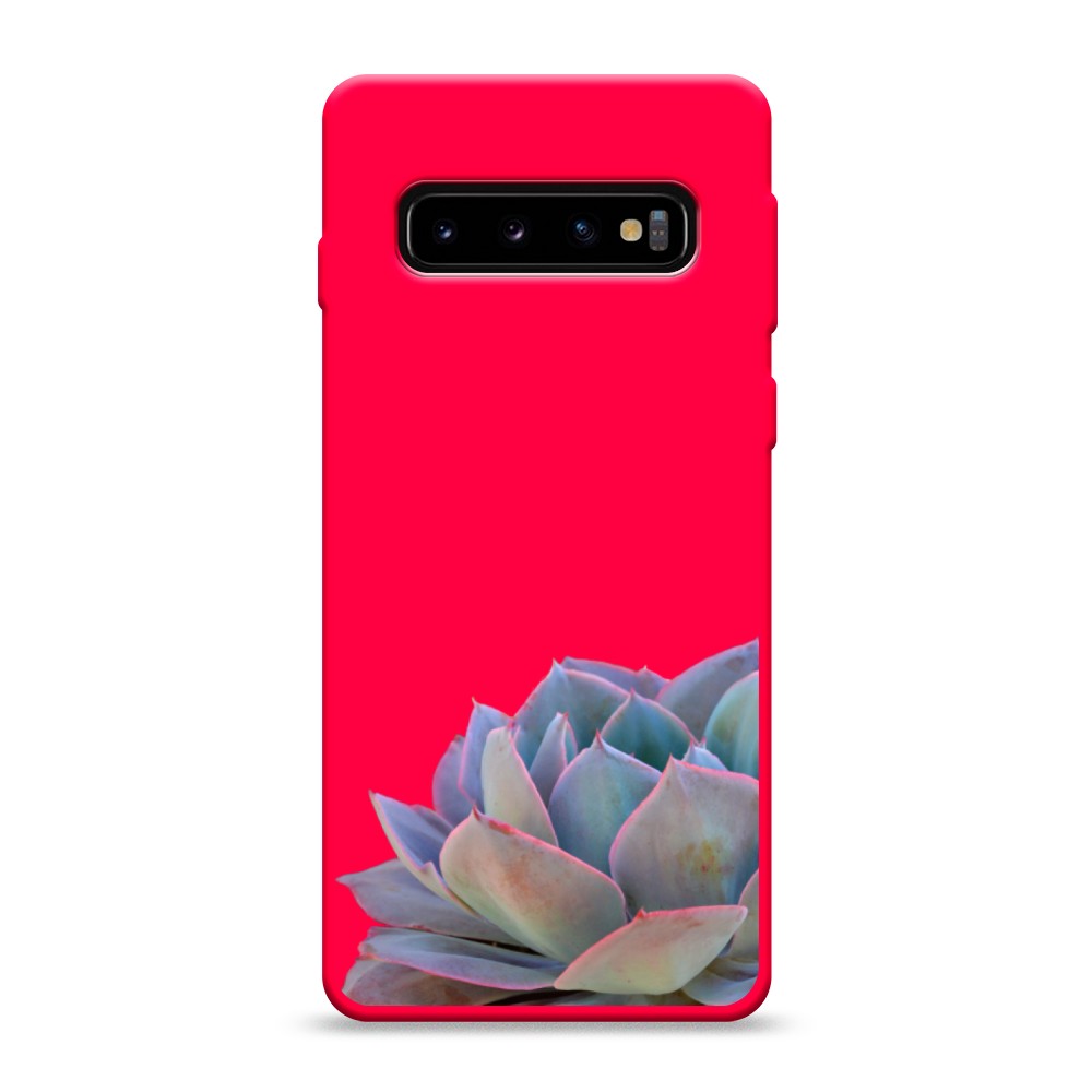 фото Матовый силиконовый чехол "молодило уголок" на samsung galaxy s10 awog