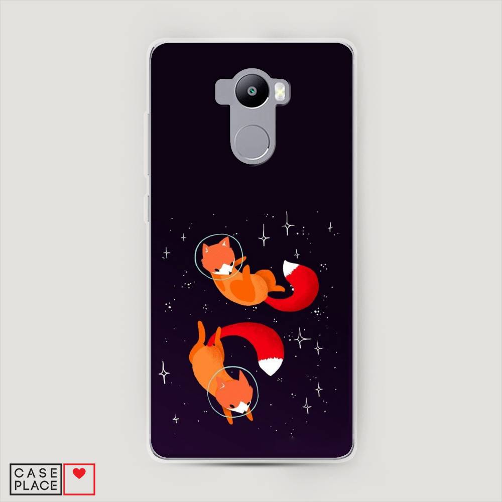 

Пластиковый чехол "Лисы космонавты" на Xiaomi Redmi 4