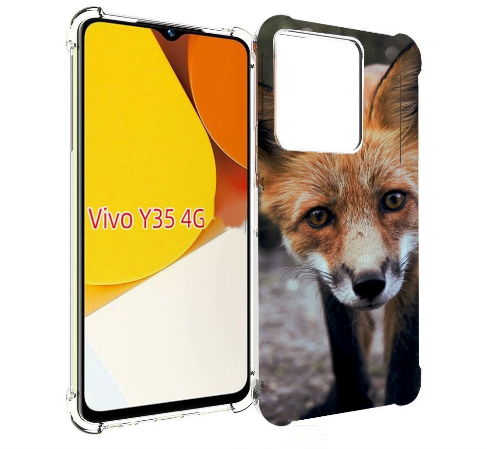 

Чехол MyPads Лисица для Vivo Y35 4G 2022 / Vivo Y22, Прозрачный, Tocco