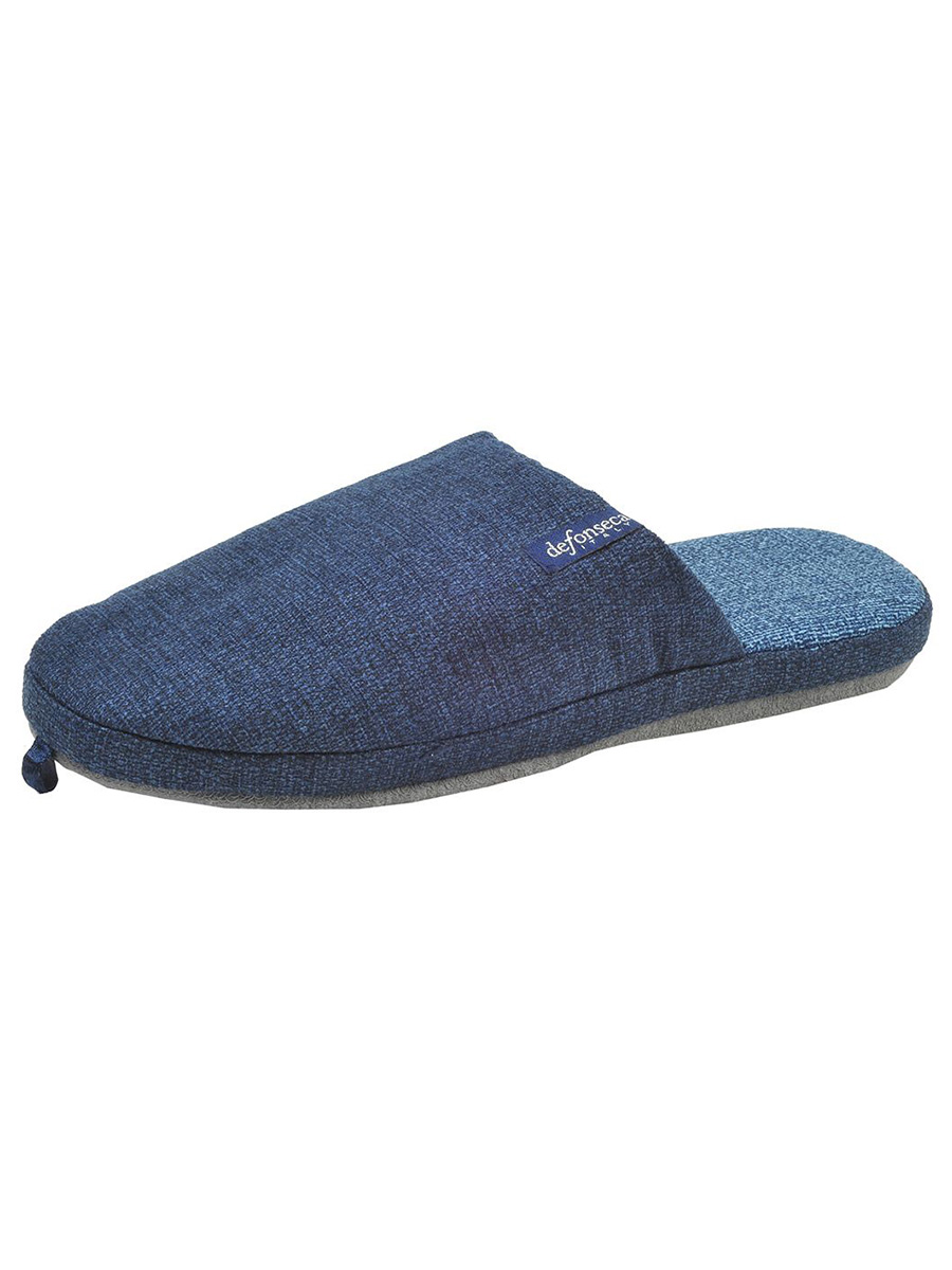 

Тапочки мужские de fonseca ROMA TOP I M744 синие 46-47 RU, Синий, ROMA TOP I M744