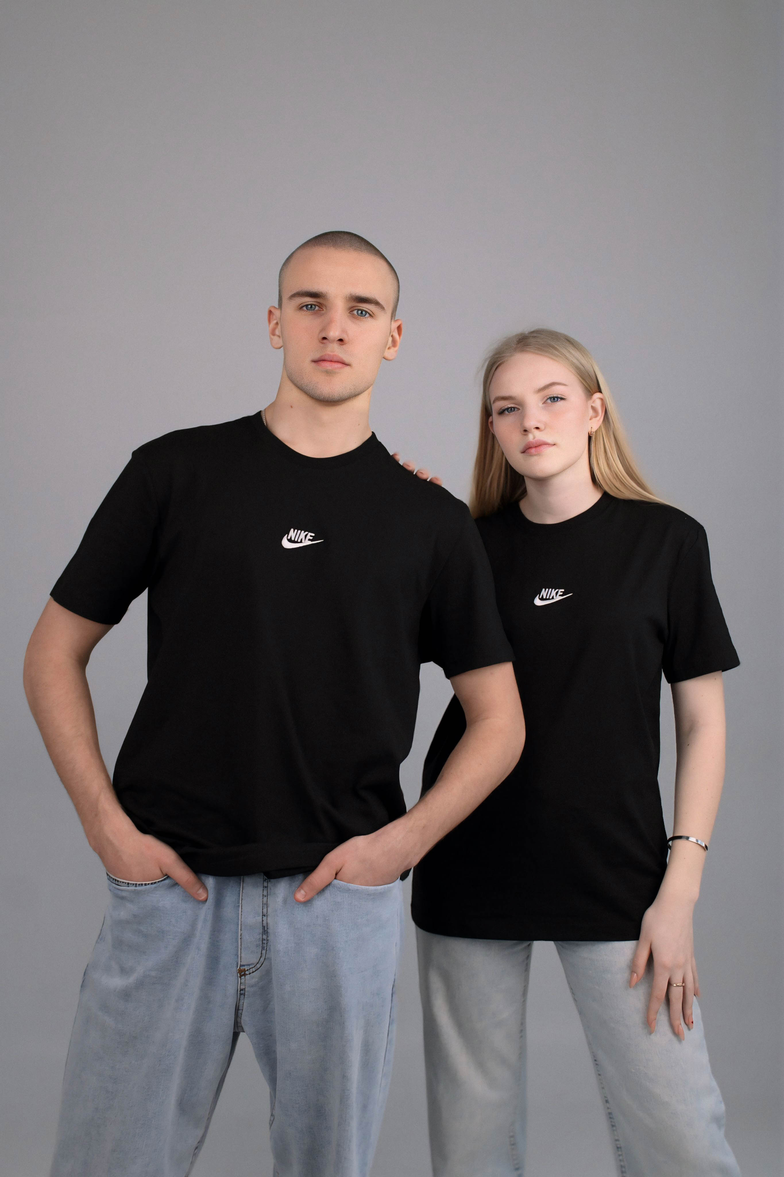 

Футболка унисекс Nike DRI-FIT черная L, Черный, DRI-FIT