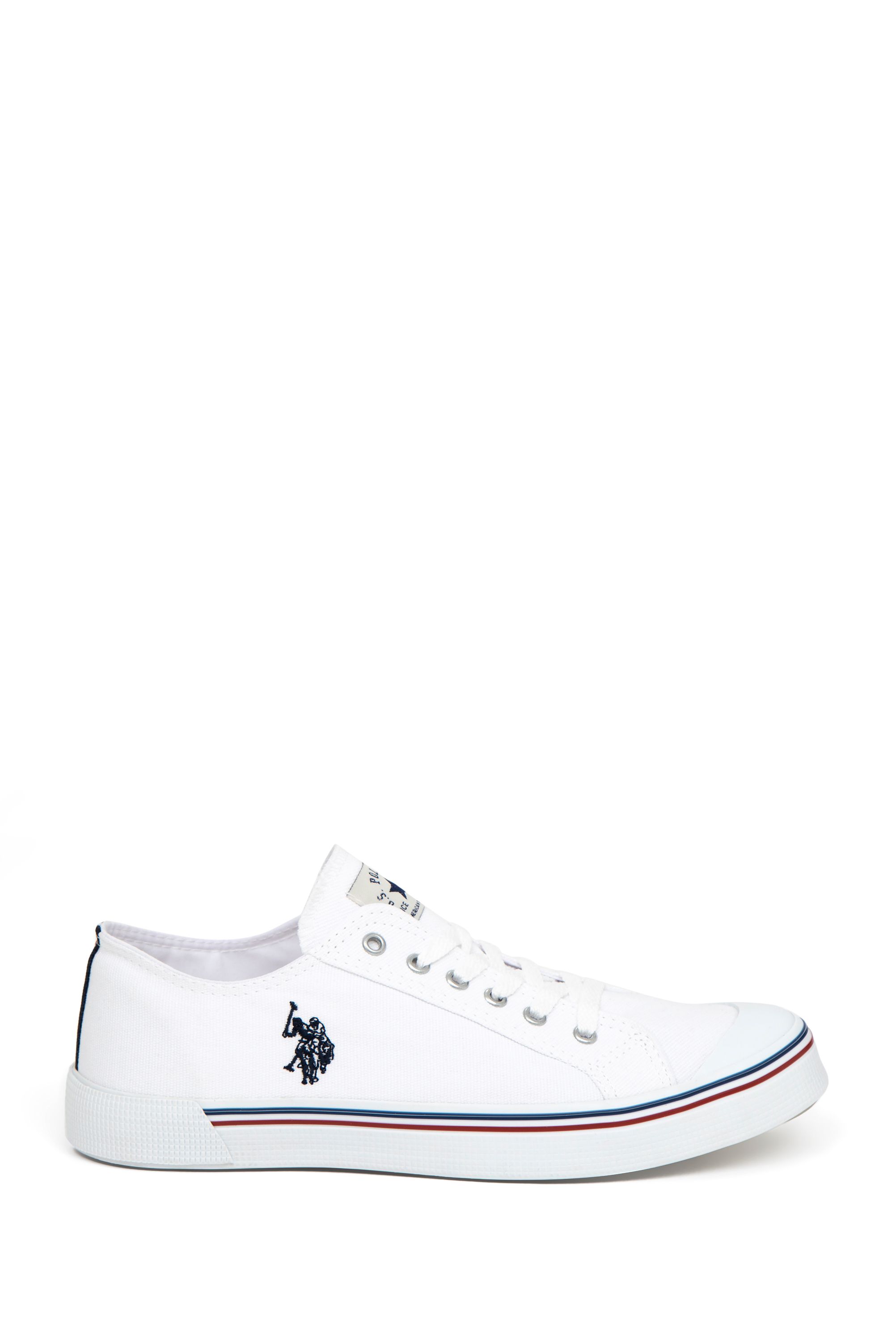 Кеды мужские U.S. POLO Assn. S081SZ0330Y24LINEN_VR белые 45 RU