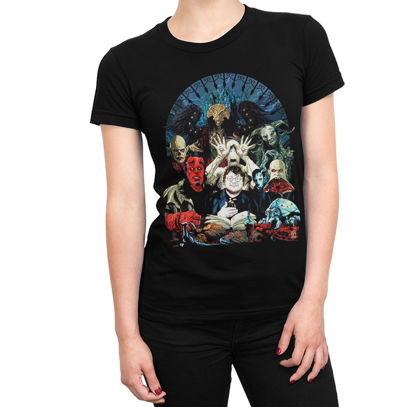 

Футболка женская Dream Shirts Фильмы Гильермо дель Торо черная S, Черный, Фильмы Гильермо дель Торо