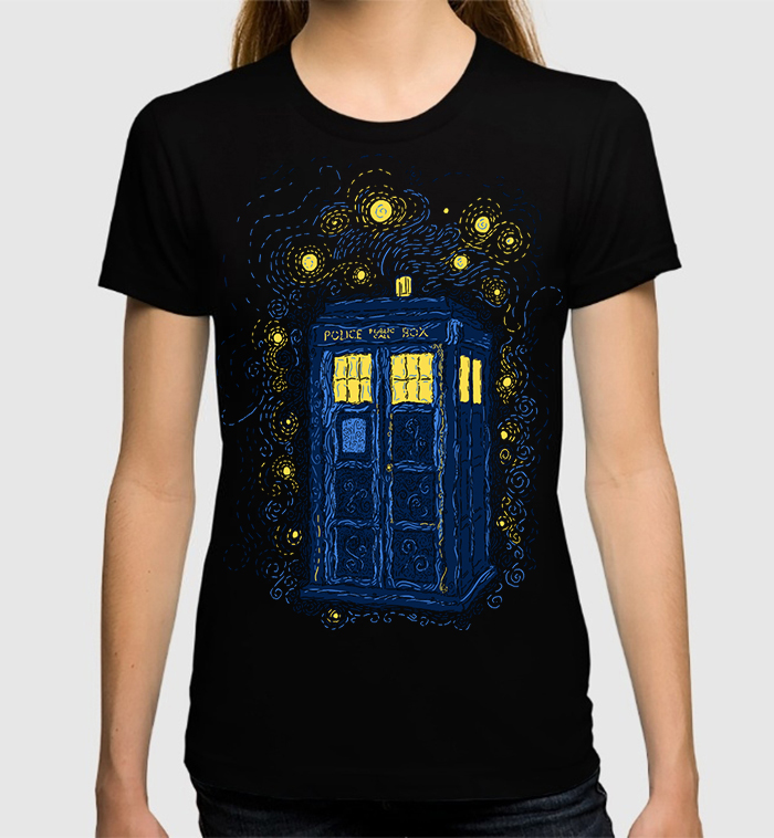 

Футболка женская Dream Shirts ТАРДИС - Звездная Ночь черная S, Черный, ТАРДИС - Звездная Ночь