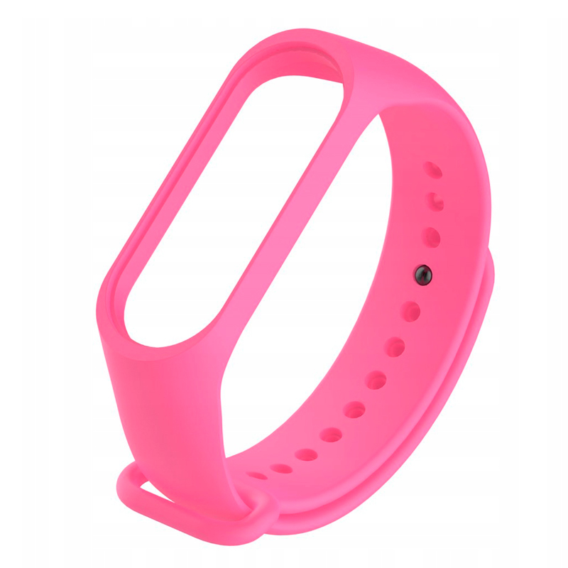 

Силиконовый ремешок для Xiaomi Mi Band 3 / Mi Band 4 (розовый), Mi Band 3\4