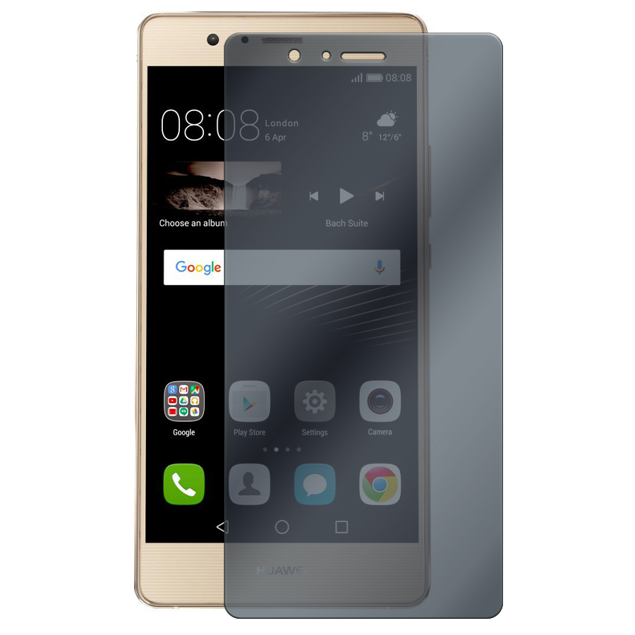 

Стекло защитное гибридное Антишпион Krutoff для Huawei P9 Lite