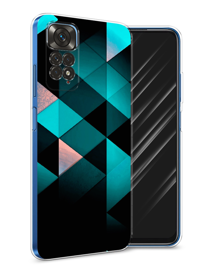 

Чехол Awog на Xiaomi Redmi Note 11 4G Global/Redmi Note 11S "Геометрия 16", Разноцветный, 313850-3