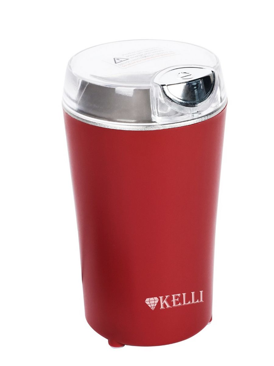 Кофемолка KELLI KL-5137 красная кофемолка kelli kl 5137 красная