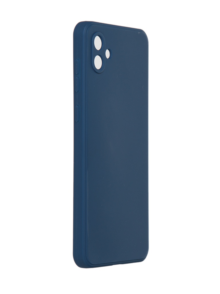 фото Чехол zibelino для samsung galaxy a04 4g soft matte с микрофиброй blue zsmf-sam-a045-blu