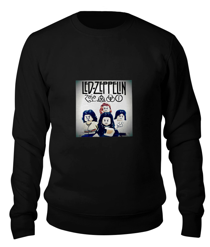

Свитшот унисекс Printio Led zeppelin - toys черный XS, Led zeppelin - toys