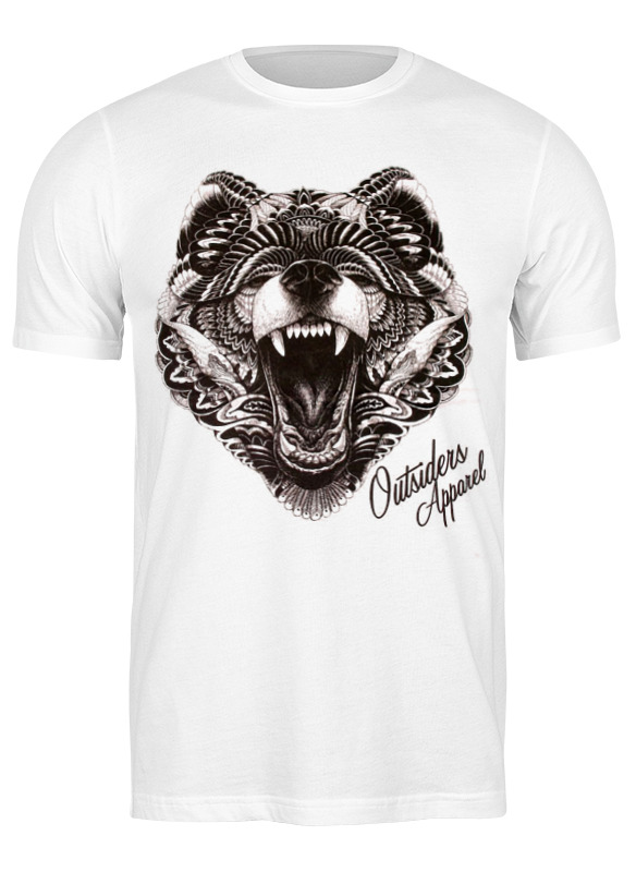 

Футболка унисекс Printio Animal art белая 2XL, Белый, Animal art