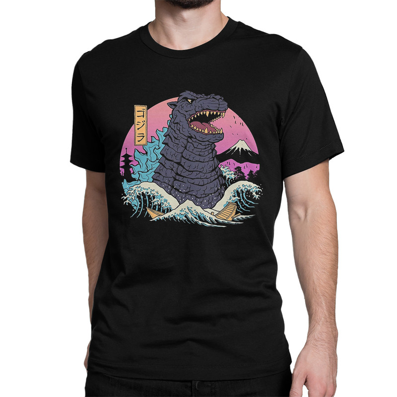 

Футболка мужская Dream Shirts Годзилла черная M, Черный, Годзилла