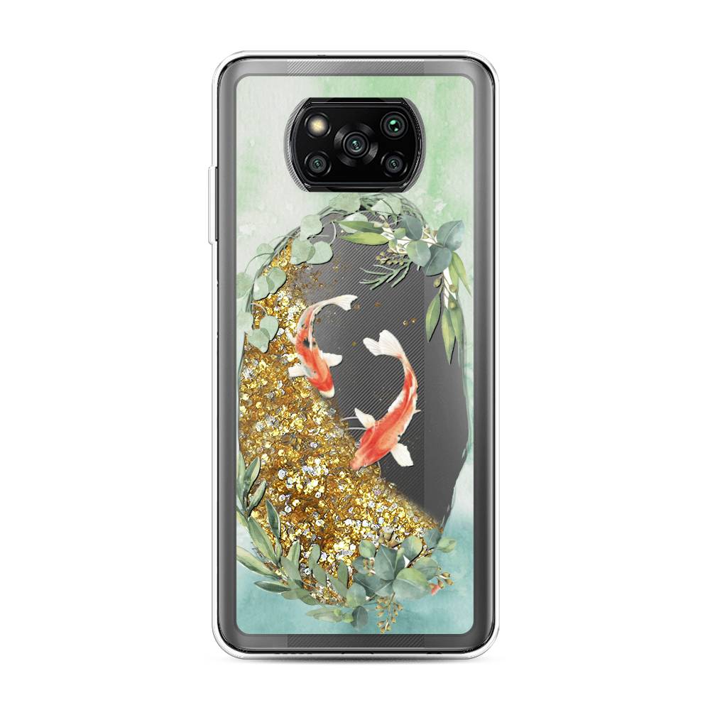 

Чехол Awog на Poco X3/X3 Pro "Две золотые рыбки", 310690-1