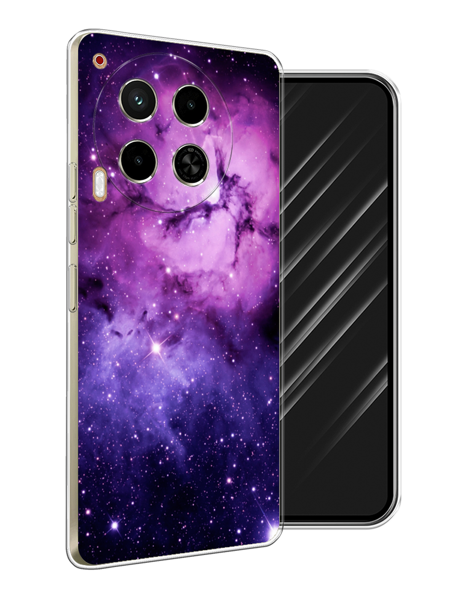 

Чехол Awog на Tecno Camon 30 4G "Космос 18", Фиолетовый;черный;белый, 305650-1