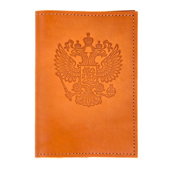 

Обложка для паспорта унисекс ЗНАКИ Р00077-1, бежевый, Р00077-1