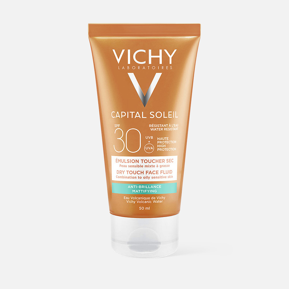 Эмульсия для лица Vichy Ideal Soleil Mattifying Face Fluid Dry Touch SPF30 50 мл