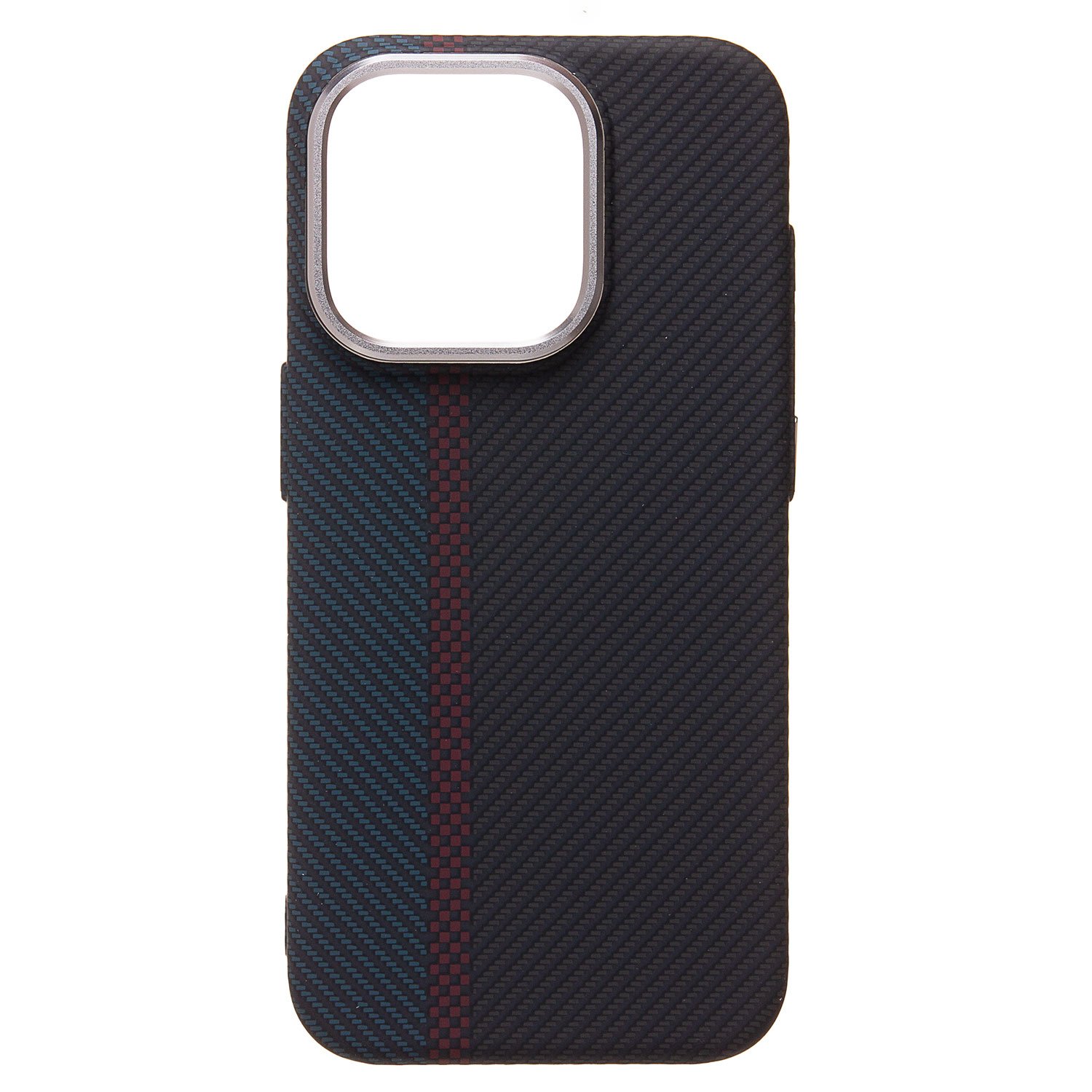 

Чехол для iPhone 15 Pro пластиковый Luxo Carbon (рис. 121), Синий
