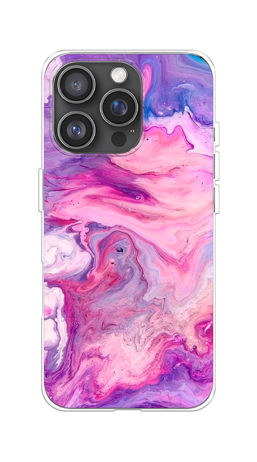 

Чехол на Apple iPhone 16 Pro "Нежно-розовая абстракция", Розовый, 16250-1