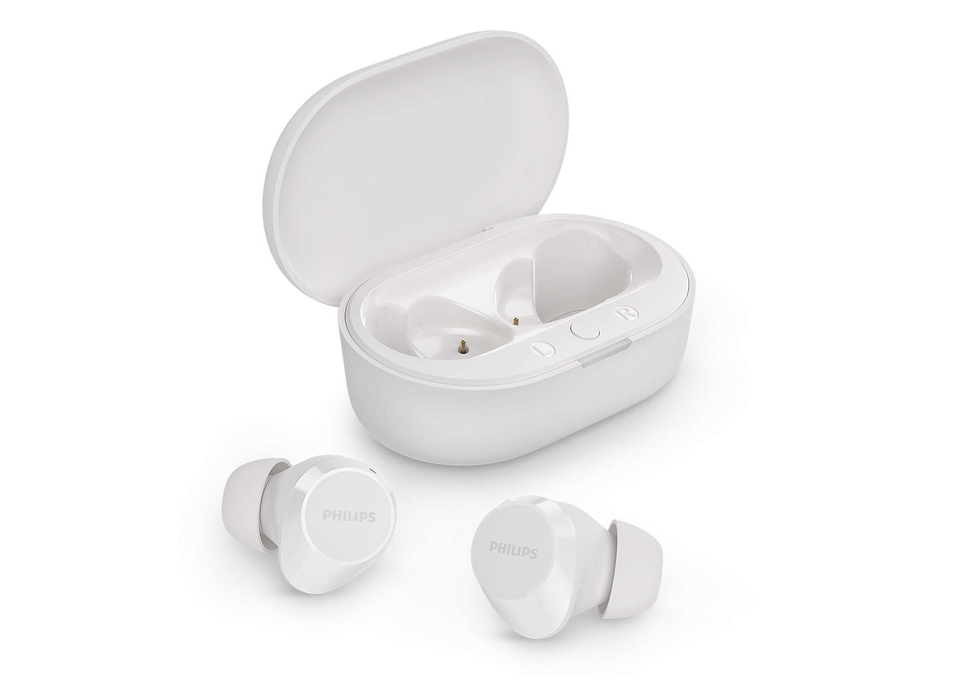

Беспроводные наушники Philips TAT1209WT/00 White (4895229138063), TAT1209WT/00