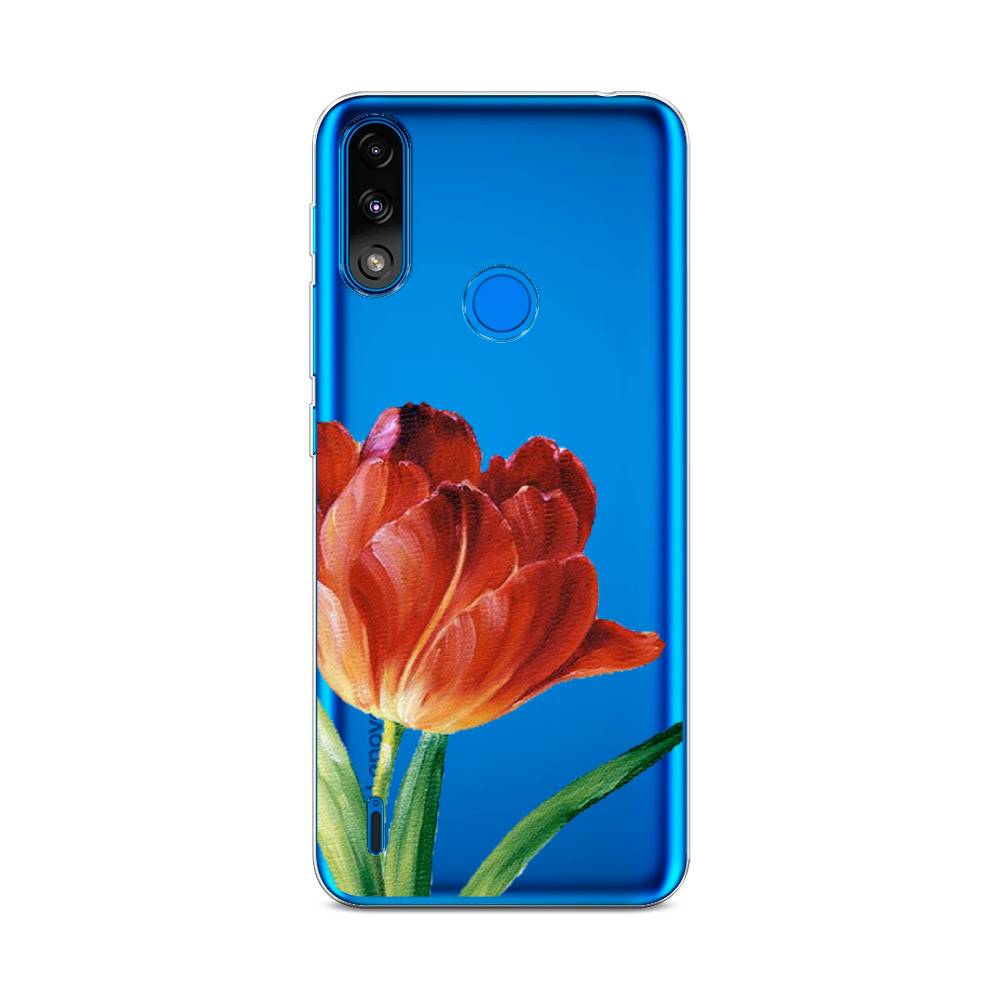 

Чехол Awog на Lenovo K13 / Леново K13 "Красный тюльпан", Оранжевый;зеленый, 113050-8