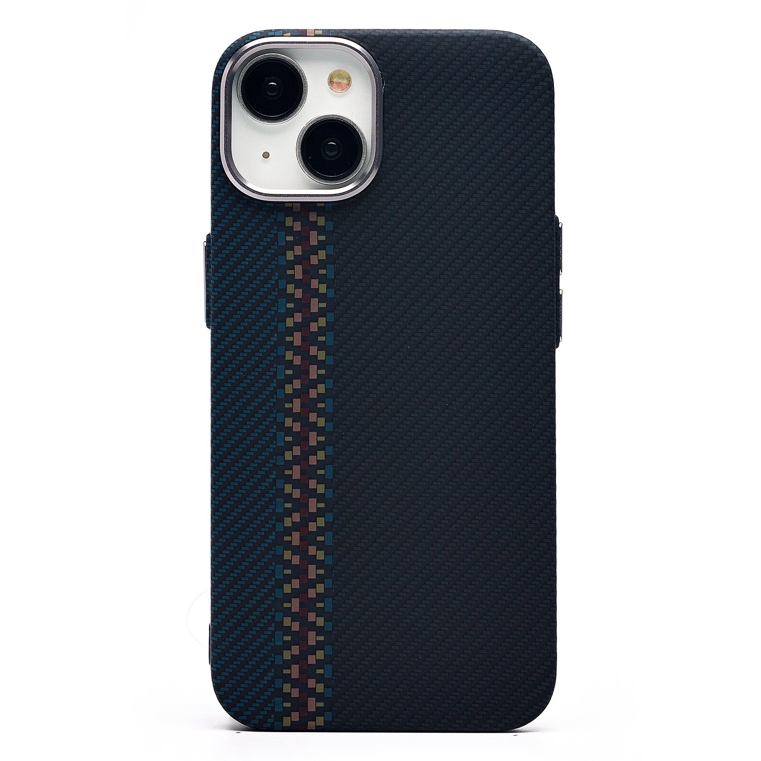 

Чехол для iPhone 14 пластиковый Luxo Carbon (рис. 121), Синий