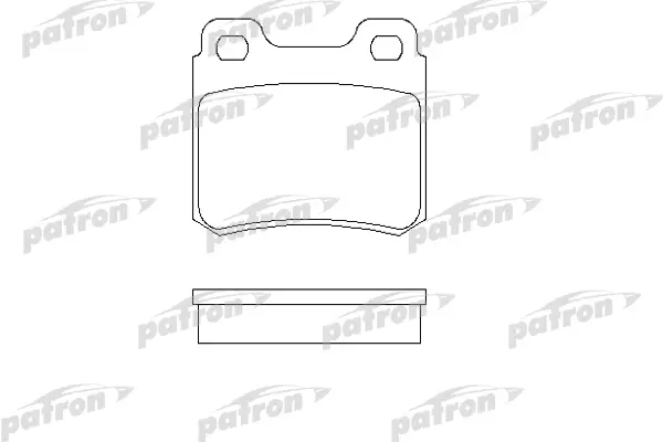 

Колодки тормозные дисковые задн OPEL: ASTRA F 93-98, ASTRA F CLASSIC хечбэк PATRON PBP586