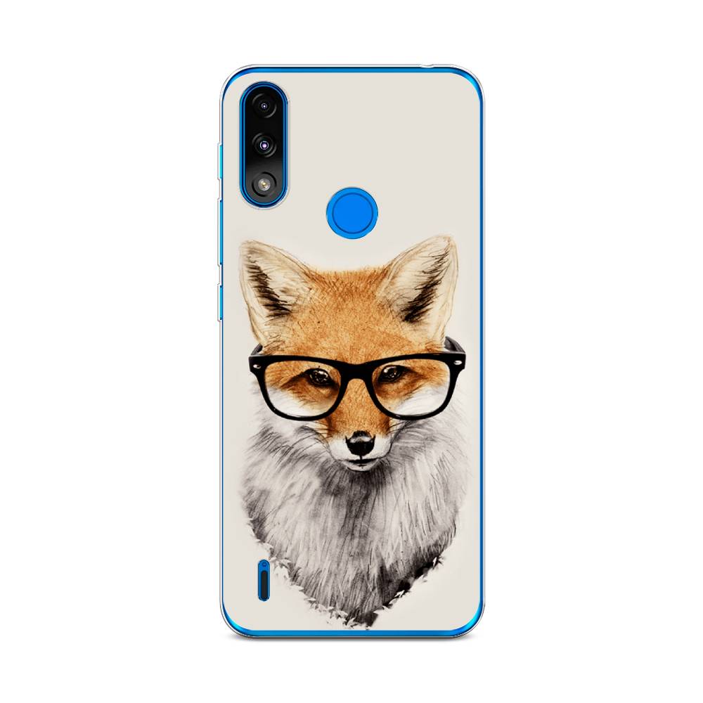 

Чехол Awog на Lenovo K13 / Леново K13 "Лиса в очках", Бежевый, 113050-10
