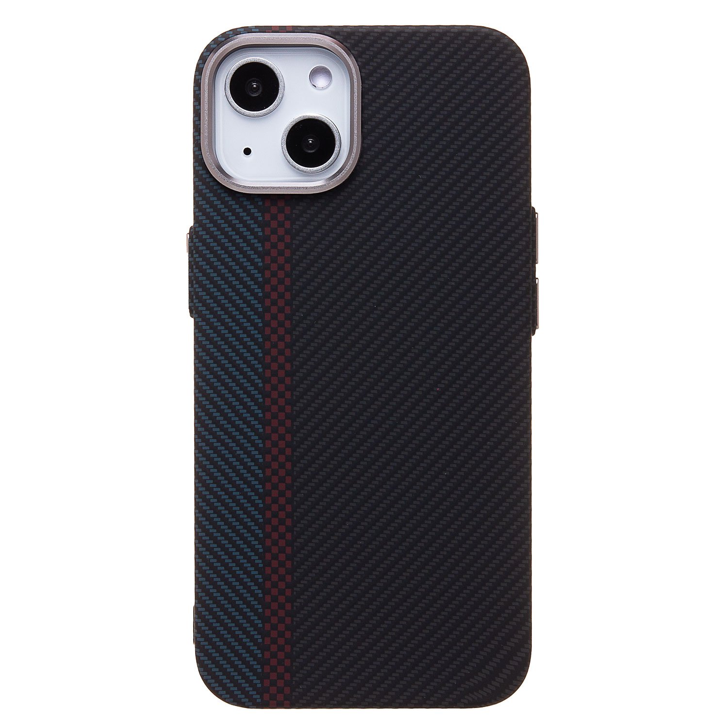 

Чехол для iPhone 14 пластиковый Luxo Carbon (рис. 120), Синий