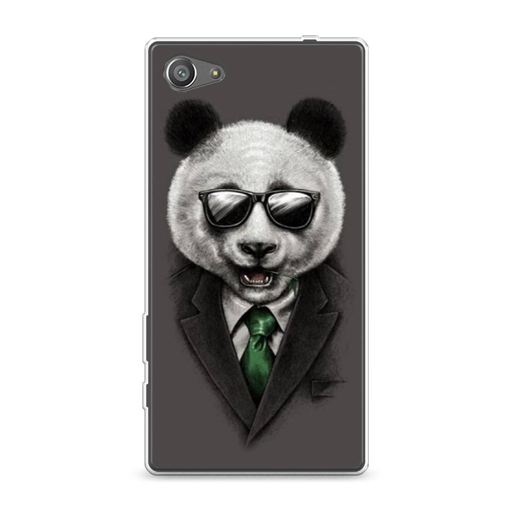 

Чехол Awog на Sony Xperia Z5 compact "Деловая панда", Разноцветный, 52250-10