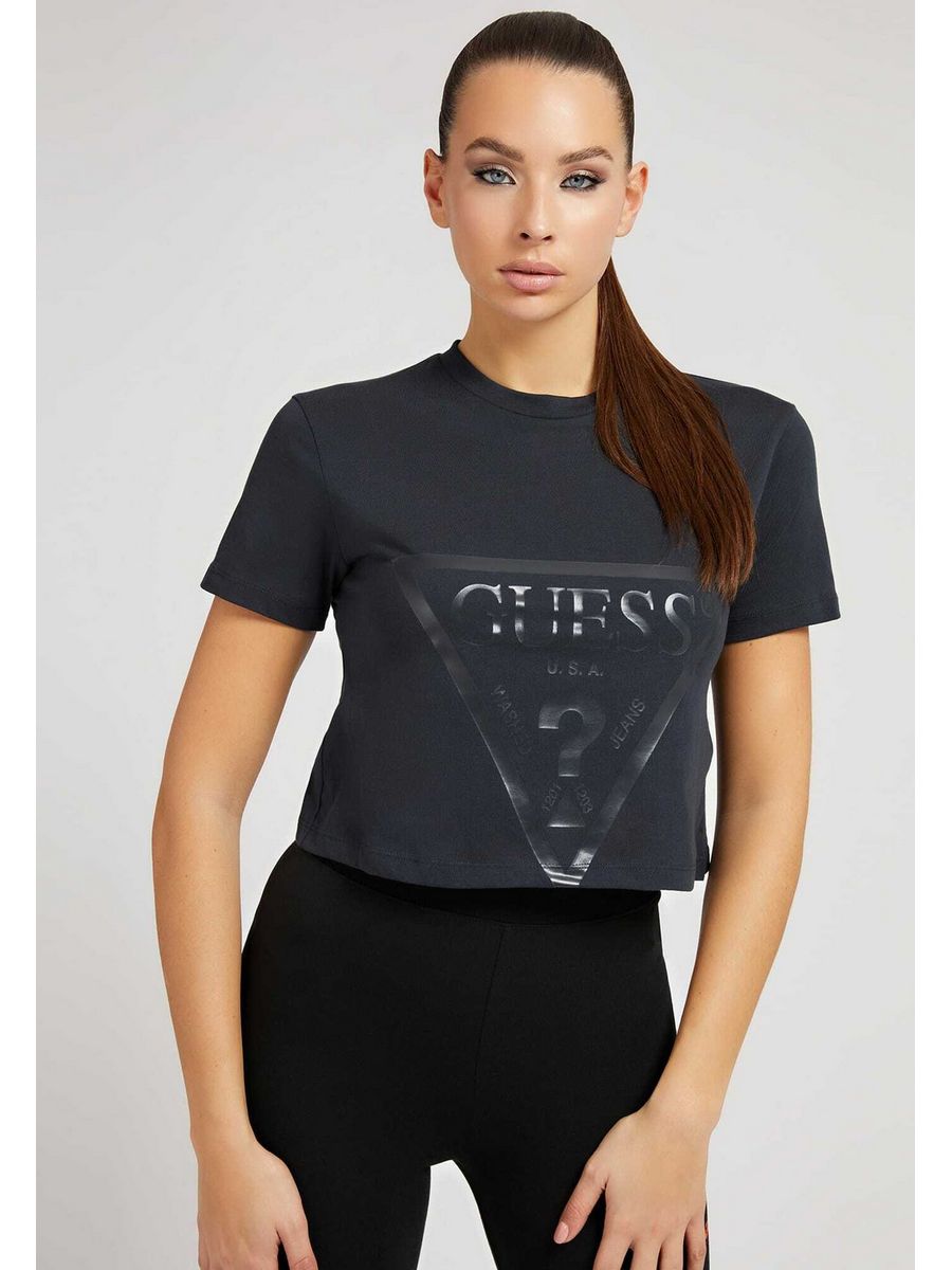 

Футболка женская Guess GU141D024 синяя M, Синий, GU141D024