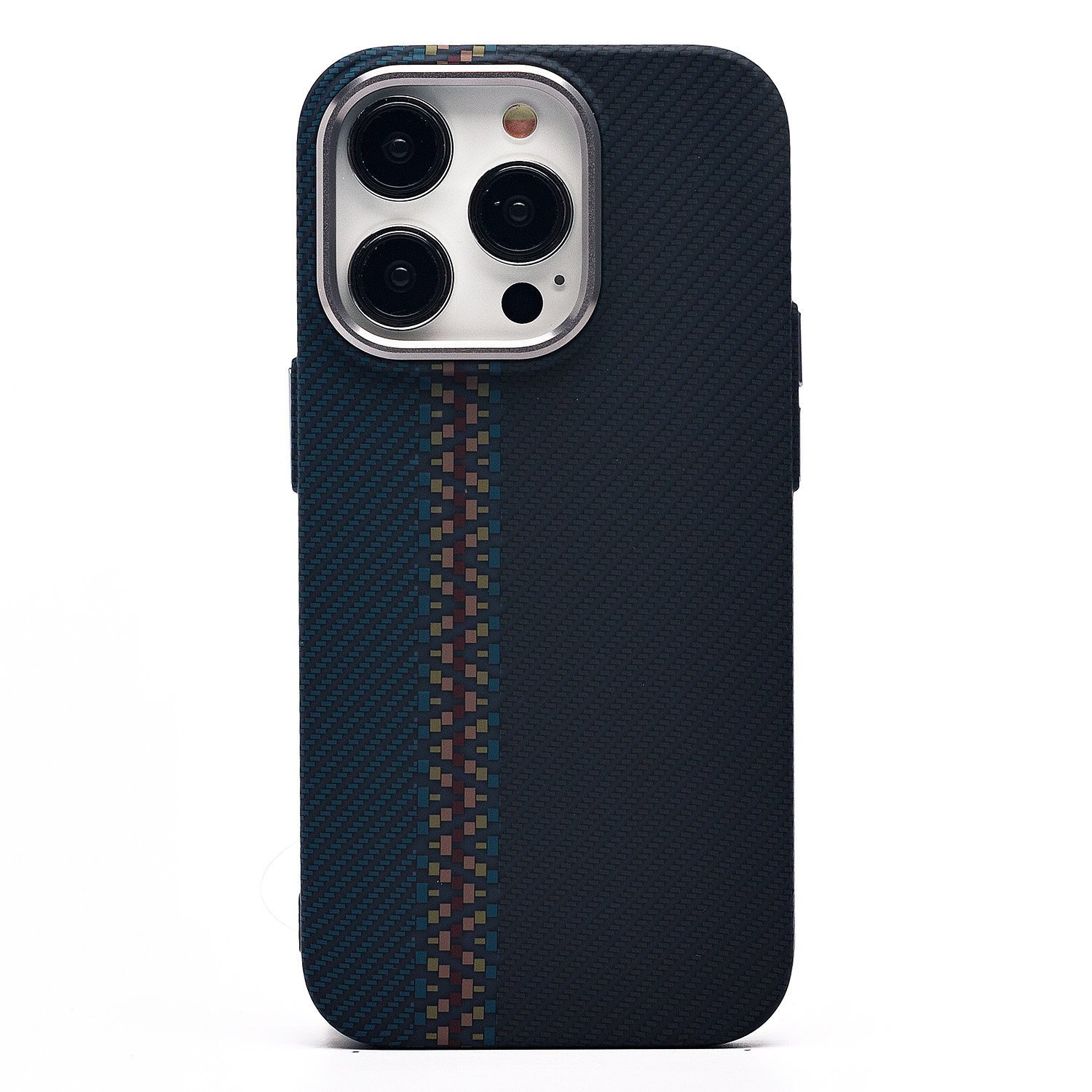 

Чехол для iPhone 14 Pro пластиковый Luxo Carbon (рис. 121), Синий