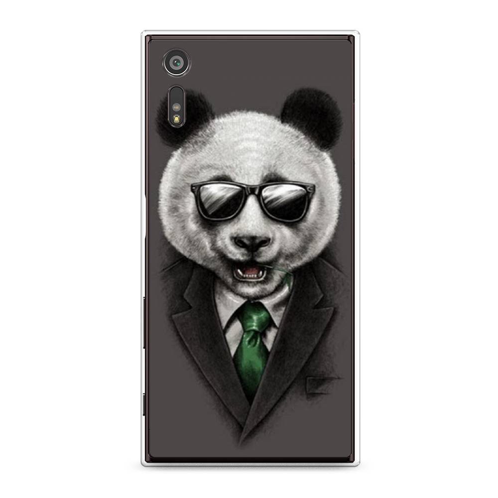 

Чехол Awog на Sony Xperia XZ "Деловая панда", Разноцветный, 51450-10