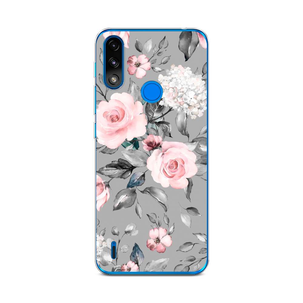

Чехол Awog "Розы на сером" для Lenovo K13, 113050-8