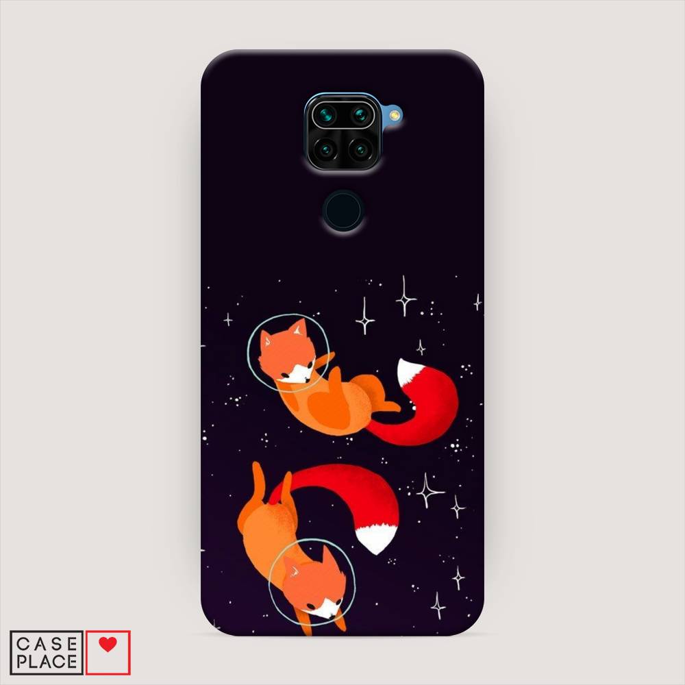 

Пластиковый чехол "Лисы космонавты" на Xiaomi Redmi 10X 4G, 38220-3
