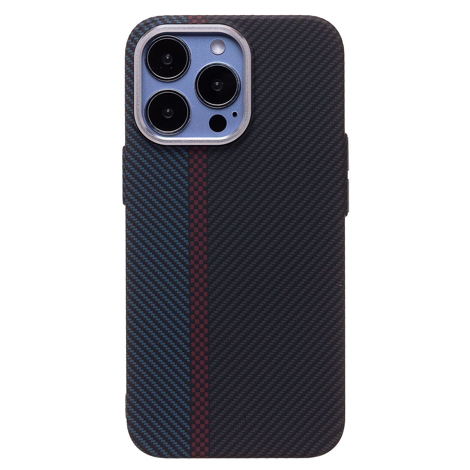 

Чехол для iPhone 13 Pro пластиковый Luxo Carbon (рис. 120), Синий