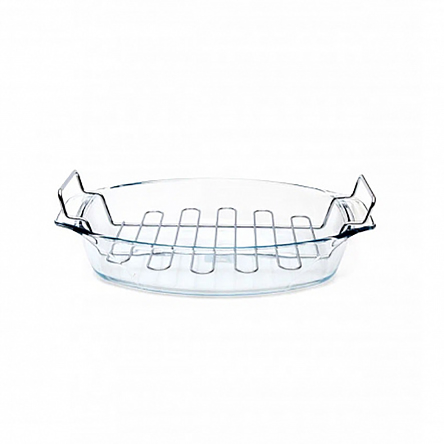 Блюдо для запекания Pyrex Irresistible, стекло, 38х27х11 см Стокмарт-Формы для запекания1-37 прозрачный