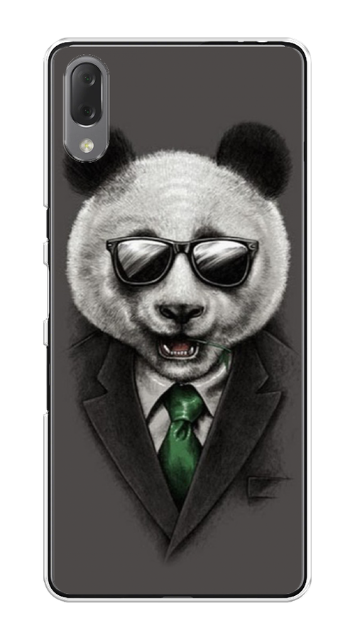 

Чехол Awog на Sony Xperia L3 "Деловая панда", Разноцветный, 54450-10