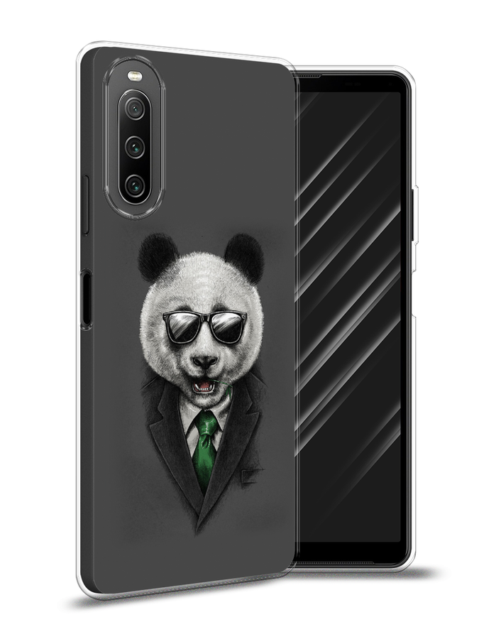 

Чехол Awog на Sony Xperia 10 IV "Деловая панда", Разноцветный, 55250-10